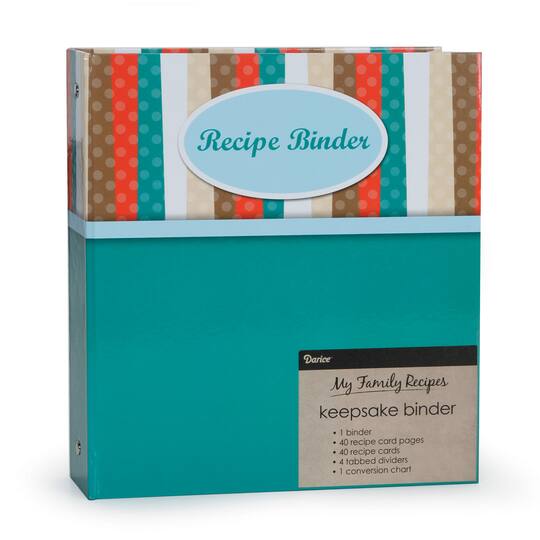 recipe binder basic modern design make your own recipe book